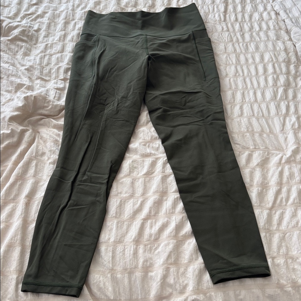 Athleta Olive Green Leggings